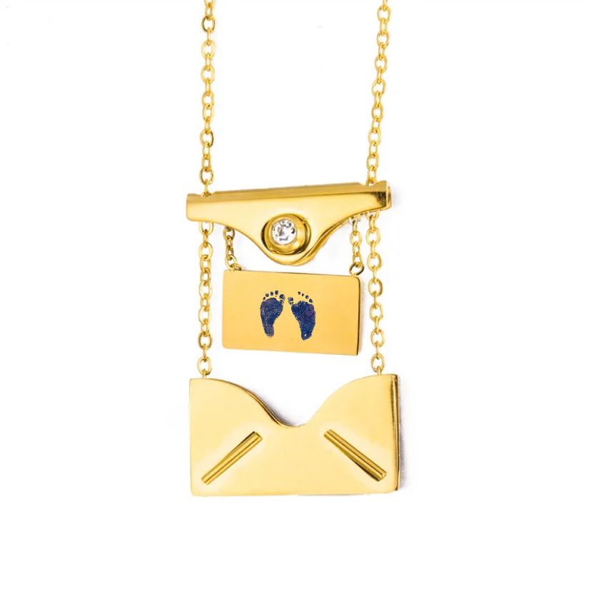 Collar Carta Cristal