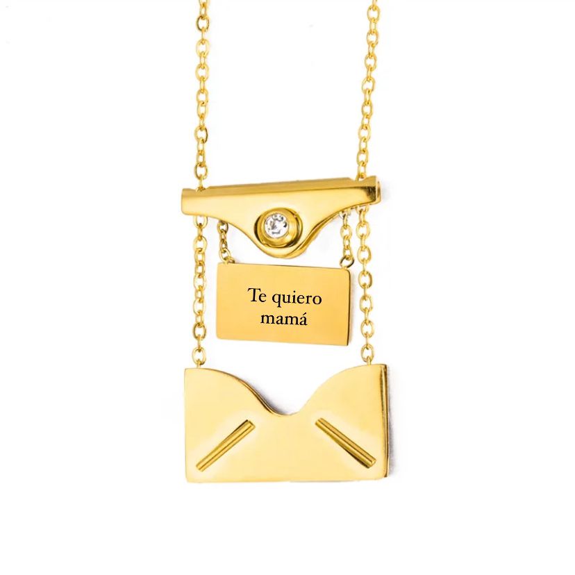 Collar Carta Cristal