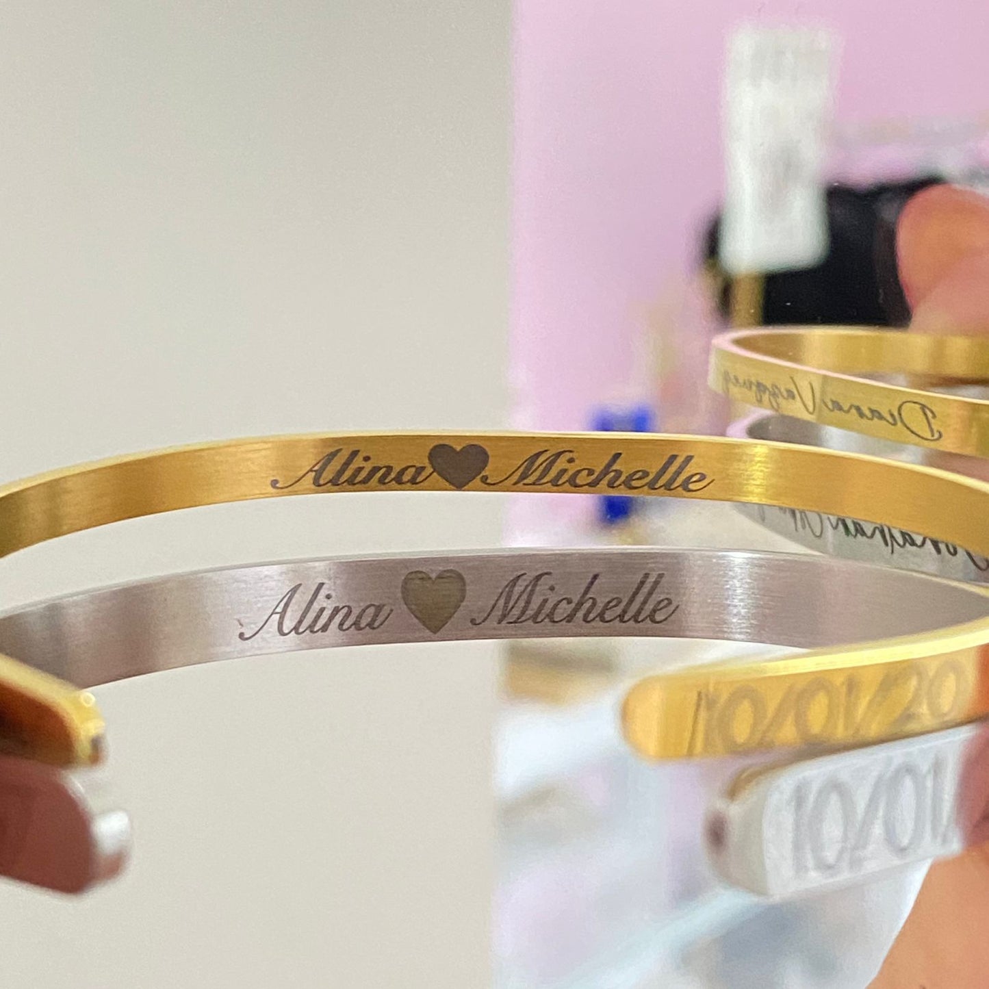 Brazaletes Personalizados para pareja